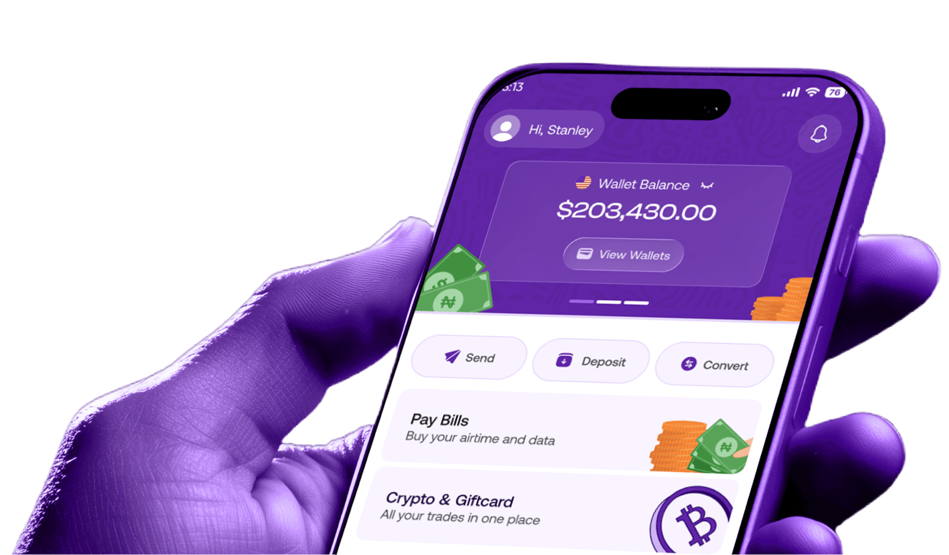 SendPadi app preview